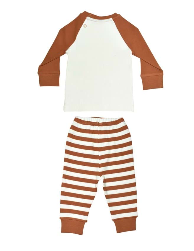 Mocha Bebek Kahverengi Pijama Takımı resmi